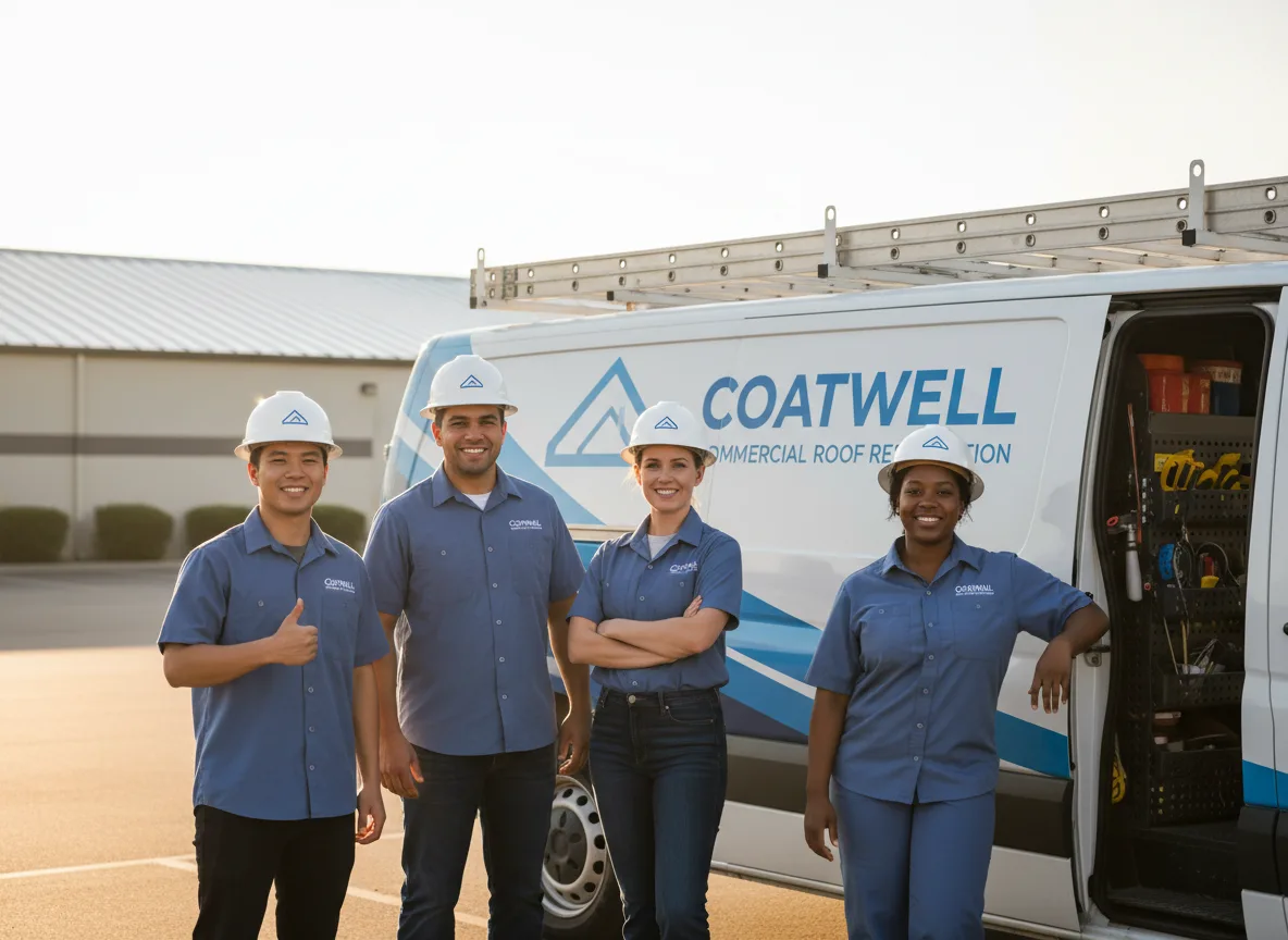 Commercial roof coating company in Villard, MN